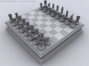 chess set 3D Model