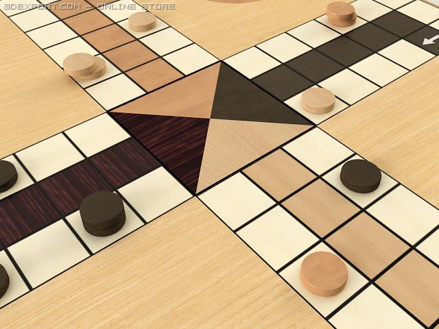 ludo 3D Model .c4d .max .obj .3ds .fbx .stl .blend 