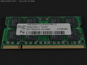 ddr2 sodimm ram 3D Модель
