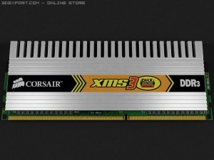 xms ddr3 dhx ram Modèle 3D
