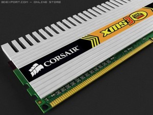 xms ddr3 dhx ram Modèle 3D