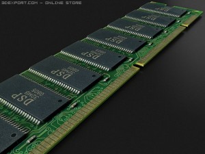 sdram 3D Model