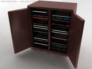 40 disc cd cabinet 3D Model