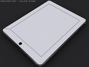 ipad 3D Model