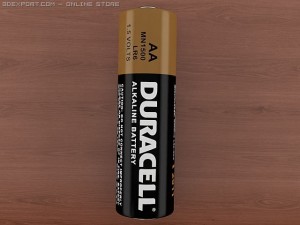 aa battery 3Dモデル