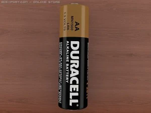 aa battery 3D Model