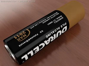 aa battery 3D Model