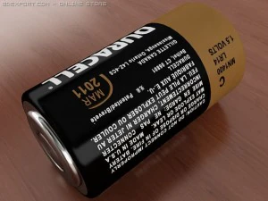 c battery 3D Model