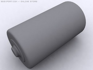 c battery Model 3D