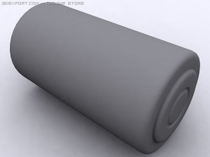 c battery Model 3D