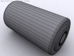 c battery Model 3D
