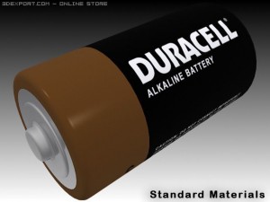 c battery Model 3D