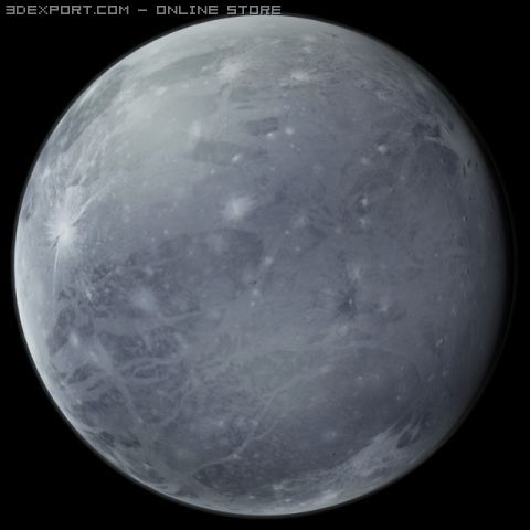pluto 3D 模型 .c4d .max .obj .3ds .fbx .stl .blend 