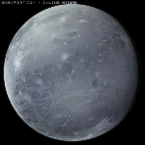 pluto 3D Model .c4d .max .obj .3ds .fbx .stl .blend 
