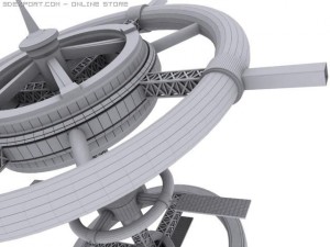 space station 3D Model