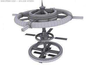 space station 3D Model