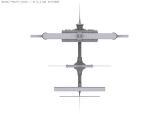 space station 3D Model