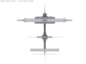 station spatiale Modèle 3D