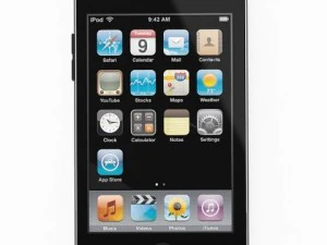 아이팟 터치 2세대 3세대 3D 모델