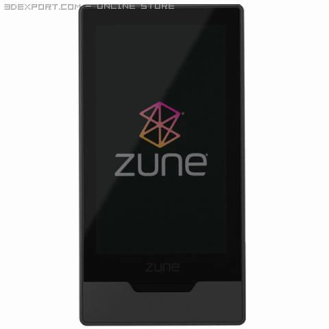 zune hd 3D Model .c4d .max .obj .3ds .fbx .stl .blend 