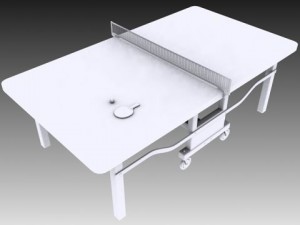 ping pong table 3D Модель