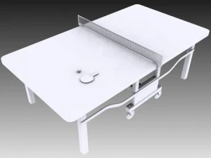 ping pong table 3D Model