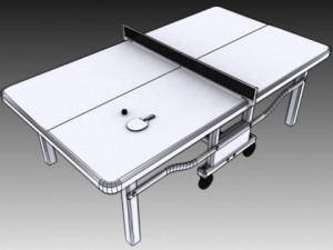 ping pong table 3D Модель