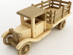 toy farm truck 3D Model