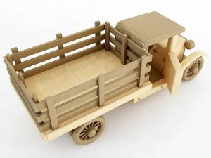 toy farm truck 3D Model