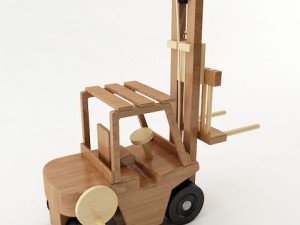 toy forklift 3D Model