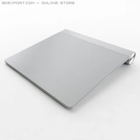 apple magic trackpad 3D Model .c4d .max .obj .3ds .fbx .stl .blend 