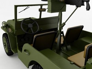 willys jeep collection 3D मॉडल