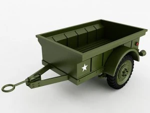 willys jeep collection 3D Model