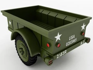willys jeep collection 3D Model