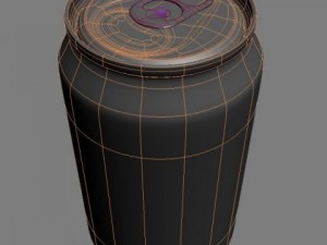 aluminum can Model 3D