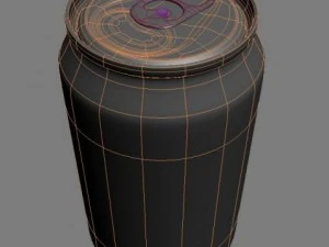 aluminum can 3D Model