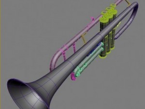 trumpet Modello 3D