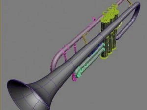 trumpet 3D Model