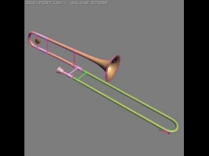 trombone 3D Model