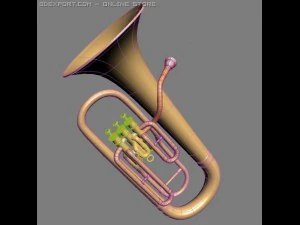 euphonium 3D Model