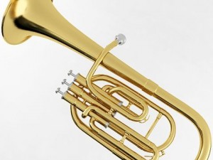 alto horn Modelo 3D