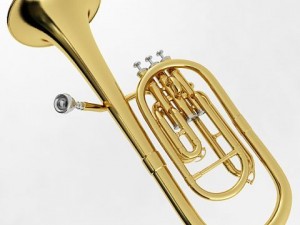 alto horn Modèle 3D