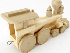 the general toy train 3D Model