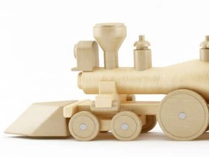 the general toy train 3D Model