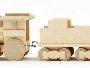 the general toy train 3D मॉडल