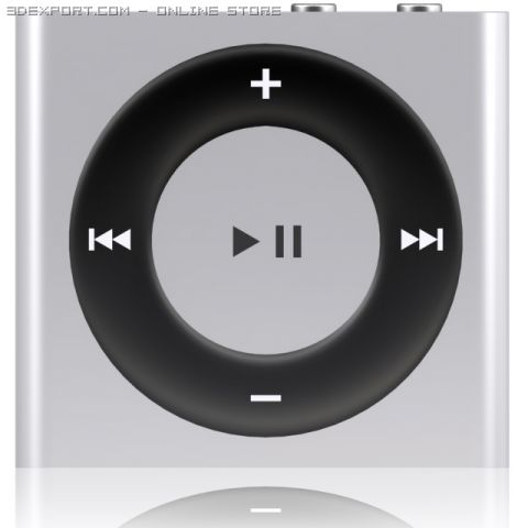 ipod shuffle 4g Modelo 3D .c4d .max .obj .3ds .fbx .stl .blend 