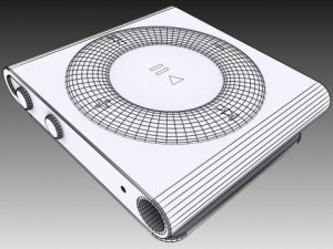ipod shuffle 4g Modelo 3D