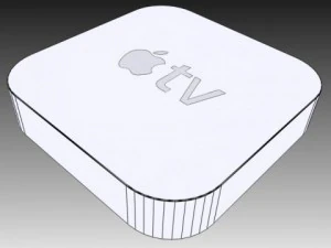 apple tv 2nd generation 3D Model