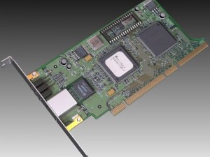 pc network card Modèle 3D