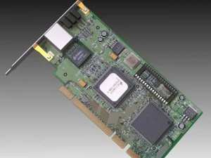 scheda di rete del computer Modello 3D